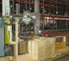 Used Stainless Steel (base and column) Meto Corp Metolift Power Drum Lift/Inver