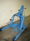 Used Morse Drum lifter, Model M404. Designed for 55 gallon drums, 800 lb max load