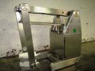 Used Muller Drum Lifter, model SLD 150/4, mobile design with wall charger unit (115V), 250 kg max load, serial # 943775, built 1994