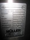 Used Muller Drum Lifter, model SLD 150/4, mobile design with wall charger unit (115V), 250 kg max load, serial # 943775, built 1994