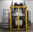 Used National Bulk Equipment (NBE) Box Dumper – 850 lb Capacity – Hydraulic Tote Dumper with Allen-Bradley Controls
