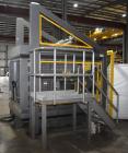 Used National Bulk Equipment (NBE) Box Dumper – 850 lb Capacity – Hydraulic Tote Dumper with Allen-Bradley Controls