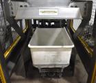 Used National Bulk Equipment (NBE) Box Dumper – 850 lb Capacity – Hydraulic Tote Dumper with Allen-Bradley Controls