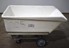 Used National Bulk Equipment (NBE) Box Dumper – 850 lb Capacity – Hydraulic Tote Dumper with Allen-Bradley Controls