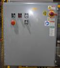 Used National Bulk Equipment (NBE) Box Dumper – 850 lb Capacity – Hydraulic Tote Dumper with Allen-Bradley Controls