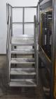 Used National Bulk Equipment (NBE) Box Dumper – 850 lb Capacity – Hydraulic Tote Dumper with Allen-Bradley Controls