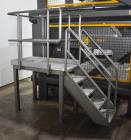 Used National Bulk Equipment (NBE) Box Dumper – 850 lb Capacity – Hydraulic Tote Dumper with Allen-Bradley Controls