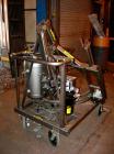 Used Material Handling Drum Runner, Model 4600A/H, carbon steel. 800 pound drum capacity, air/oil lift, manual tilt. Drum diameters 18