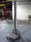 Used Vistil Manufacturing Company Lift, Model PEL-100-A/LS/HC, 125 lb / 57 kg capacity, 110V input, 24 VDC battery operated, serial number S305295, built 8/2005