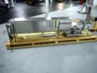Used Servo Lift Drum Handler, Model HR150. Stainless steel construction, 150 kg capacity, floor mounted, serial# 10935, new 2004.