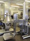 Used Servo-Lift Ergonomic Mobile Drum Manipulator, 304/321 Stainless Steel. Designed to clamp, lift, transport, and invert various size drums. Maximum load capacity 330 pounds (150kg), column height ...