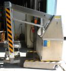 Used Servo-Lift Mobile Drum Handler, Model SLD 150/4, Stainless Steel. 23’’ (600 mm) maximum diameter container, 550 pound maximum capacity lift load (250 kg), approximately 135’’ dump height. Operat...
