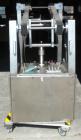 Used Servo-Lift Mobile Drum Handler, Model SLD 150/4, Stainless Steel. 23’’ (600 mm) maximum diameter container, 550 pound maximum capacity lift load (250 kg), approximately 135’’ dump height. Operat...