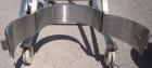 Used Sterling Fleischman Hydraulic Drum Lift, Model CP95AESMT, 304 Stainless Steel. Approximate 750 pound capacity, lift height of 95’’. 1/2 hp, 1/60/115/230 volt, 1725 rpm hydraulic motor. Manual ha...