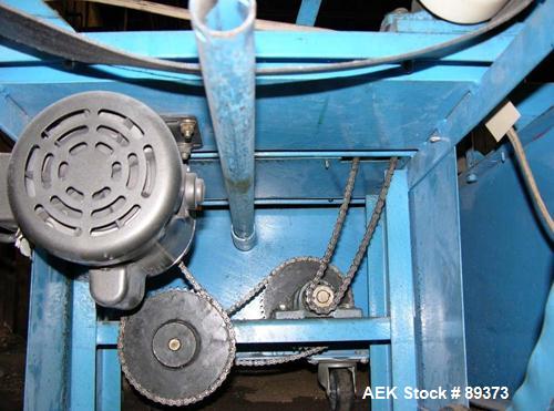 USED: Morse drum roller, model 201-B. 300 pound capacity. Driven by a 1/2 hp motor.