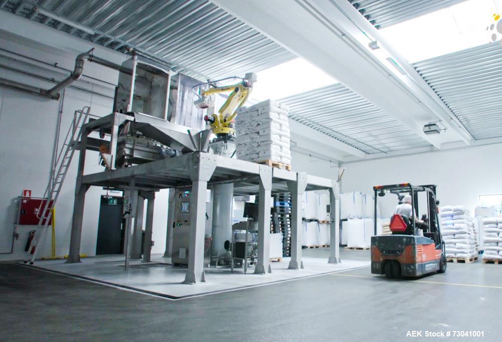 Pre-Owned Sacci Smart Pick Powder Debagger – Euro Pallet Platform, AISI 304 SS
