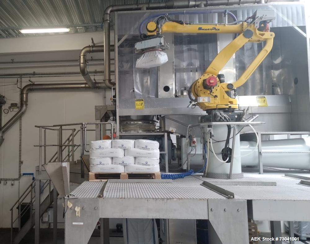 Pre-Owned Sacci Smart Pick Powder Debagger – Euro Pallet Platform, AISI 304 SS