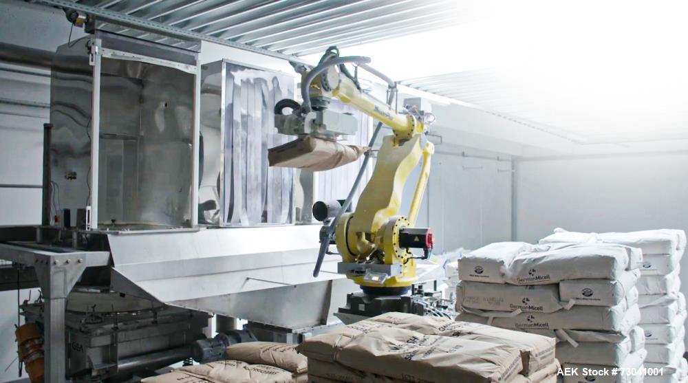 Pre-Owned Sacci Smart Pick Powder Debagger – Euro Pallet Platform, AISI 304 SS