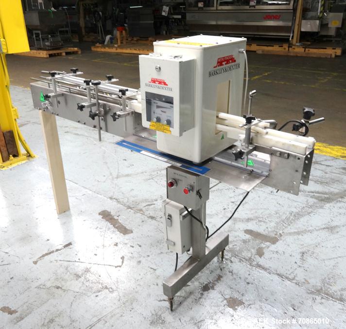 Used Barkley & Dexter Model 440 Metal-Tracker Bottling Line Metal Det