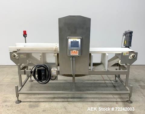 Used Eriez Industrial EZ Tec Metal Detector, Model EZ-DSP