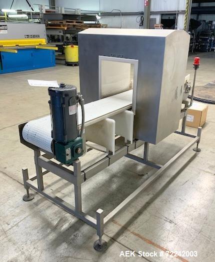 Used Eriez Industrial EZ Tec Metal Detector, Model EZ-DSP