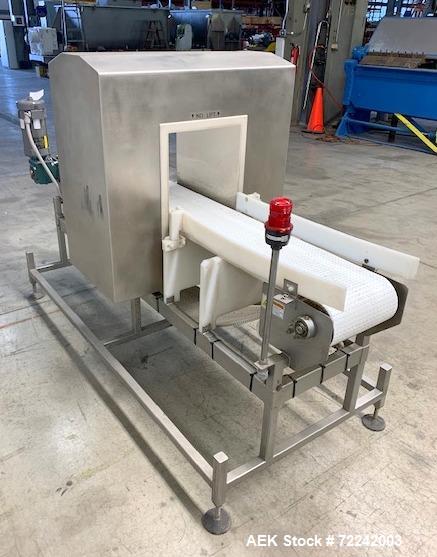 Used Eriez Industrial EZ Tec Metal Detector, Model EZ-DSP