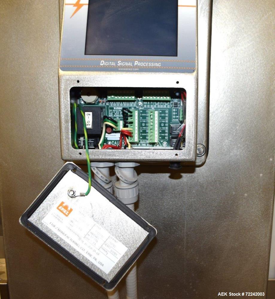 Used Eriez Industrial EZ Tec Metal Detector, Model EZ-DSP