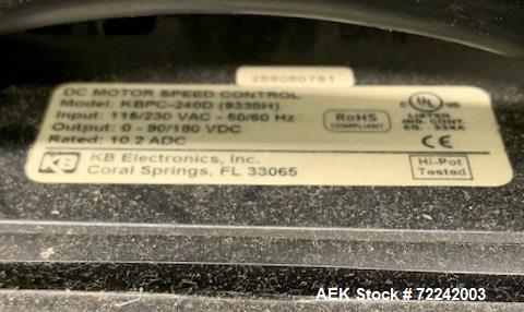 Used Eriez Industrial EZ Tec Metal Detector, Model EZ-DSP