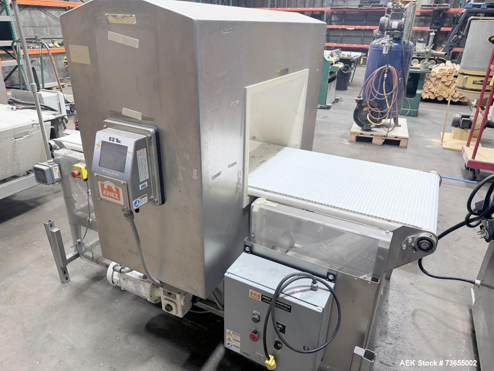 Eriez EZ-DSP Conveyor Metal Detector 18" x 26" Stainless Frame