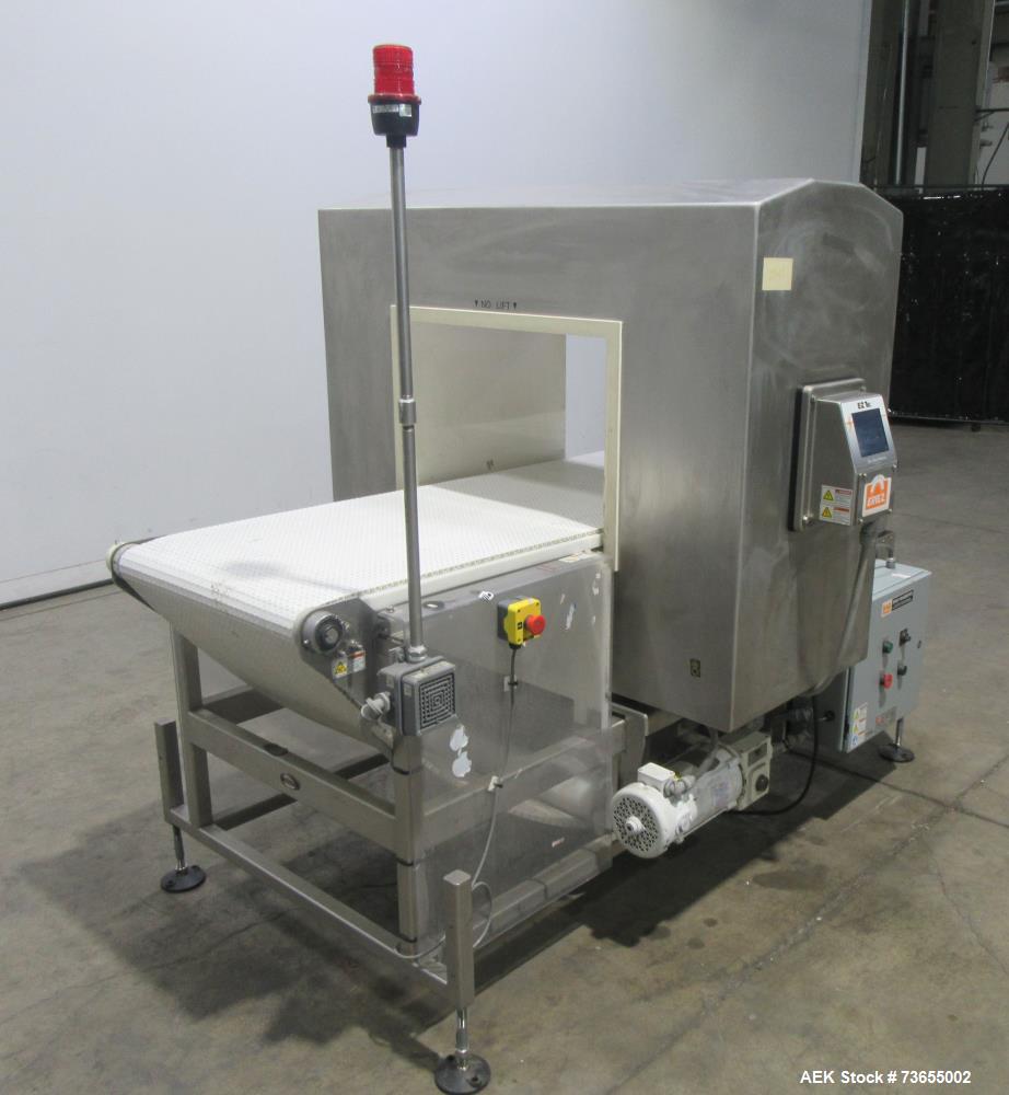 Eriez EZ-DSP Conveyor Metal Detector 18" x 26" Stainless Frame