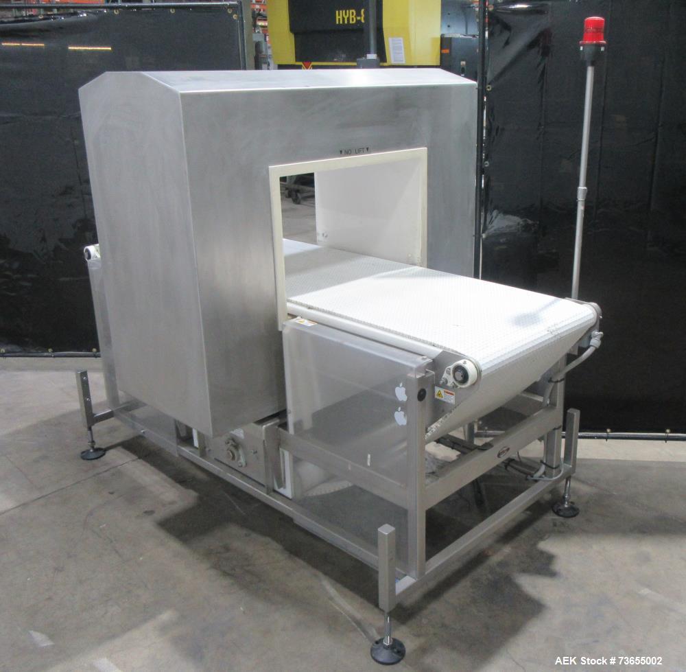 Eriez EZ-DSP Conveyor Metal Detector 18" x 26" Stainless Frame