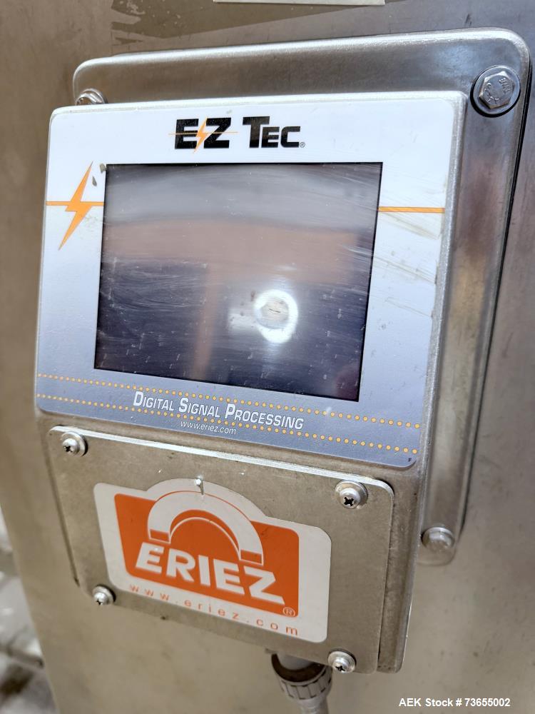 Eriez EZ-DSP Conveyor Metal Detector 18" x 26" Stainless Frame