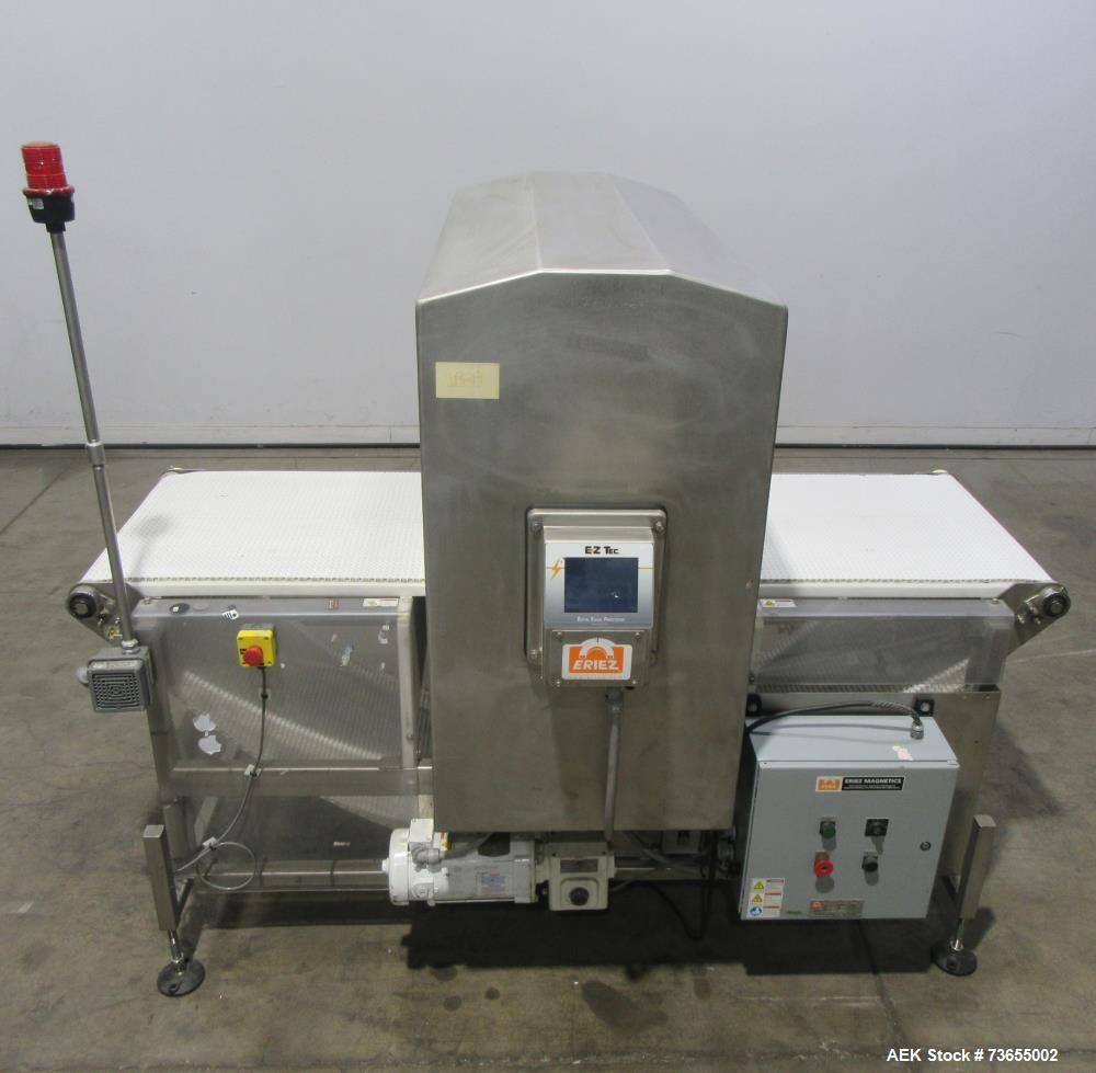 Eriez EZ-DSP Conveyor Metal Detector 18" x 26" Stainless Frame