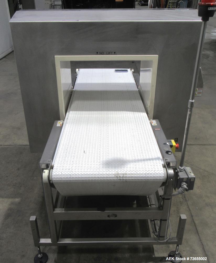 Eriez EZ-DSP Conveyor Metal Detector 18" x 26" Stainless Frame