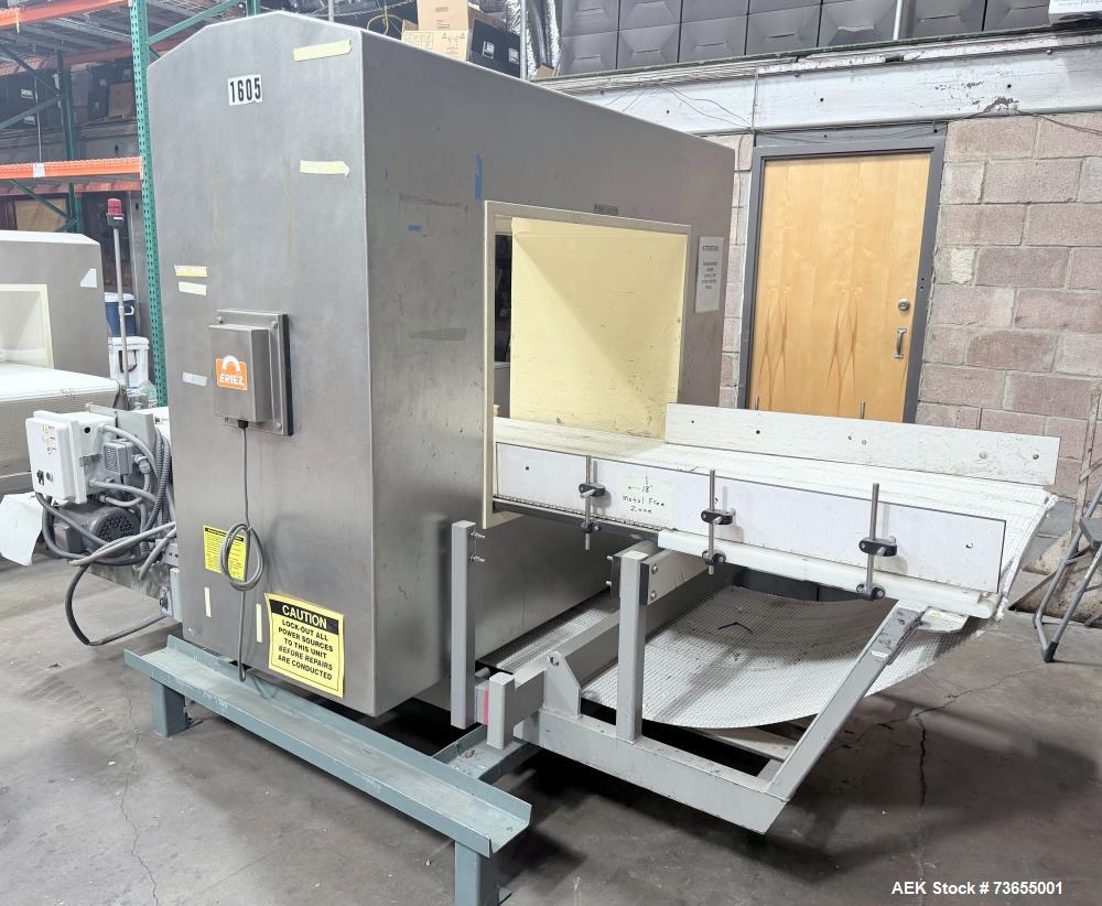 Used Industrial Eriez E-Z Tec DSP Metal Detector System