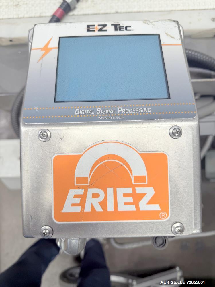 Used Industrial Eriez E-Z Tec DSP Metal Detector System