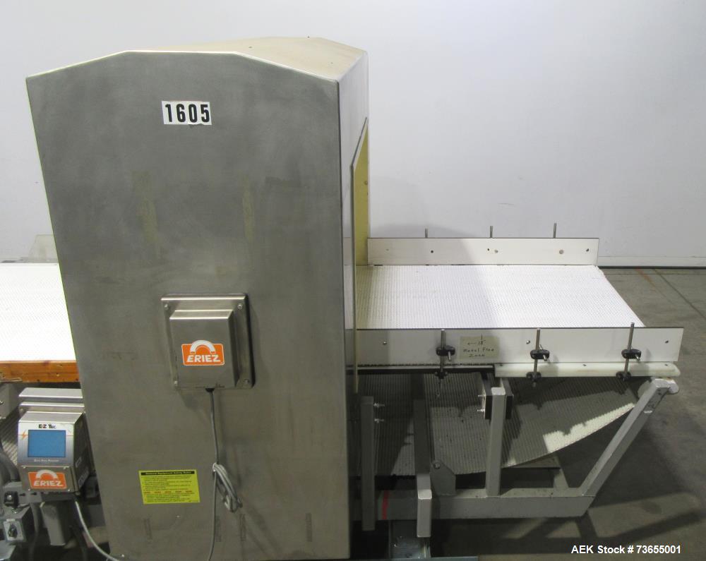 Used Industrial Eriez E-Z Tec DSP Metal Detector System