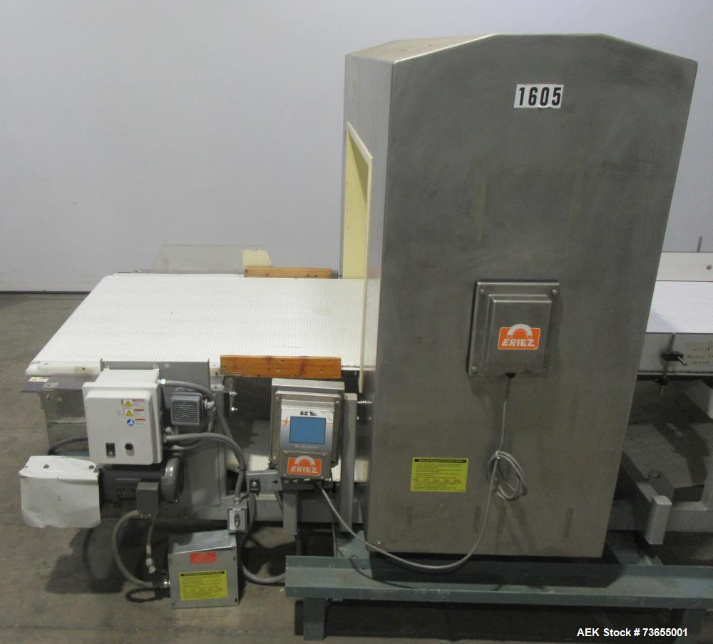 Used Industrial Eriez E-Z Tec DSP Metal Detector System