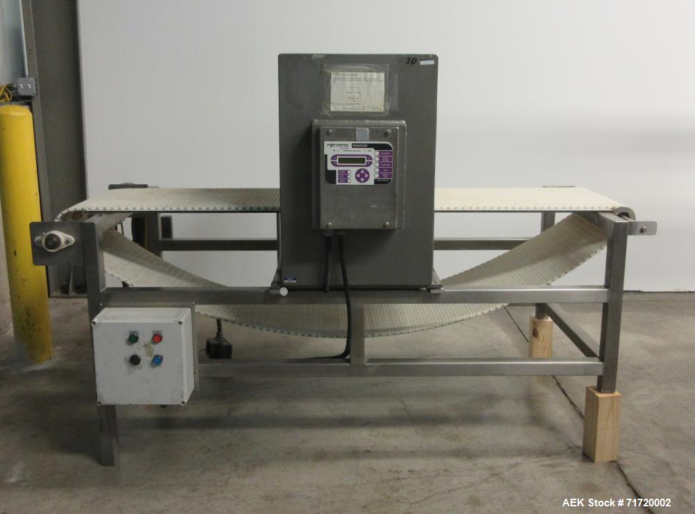 Used Fortress Phantom Conveyor Mounted Metal Detector