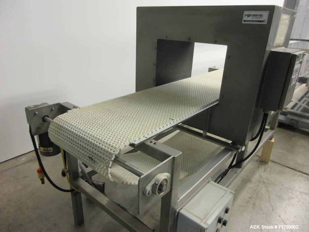 Used Fortress Phantom Conveyor Mounted Metal Detector
