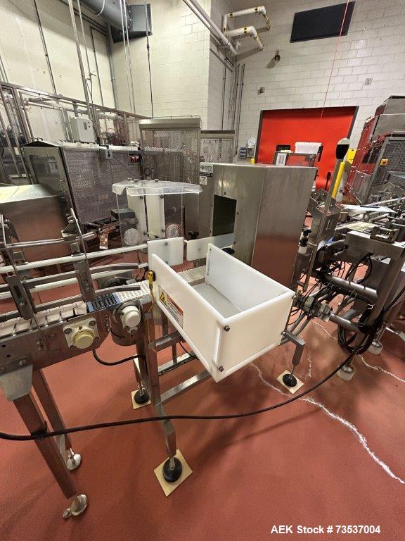 Used Fortress Stealth Conveyor Mounted Metal Detector, Model SC-CONV-48SSHD4KICK.