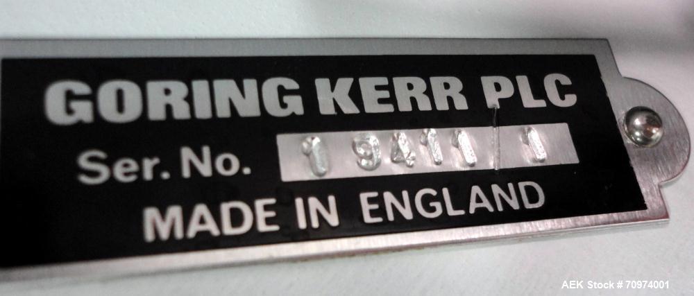 Used Goring Kerr Tektamet Model 60AL18B Metal Detector