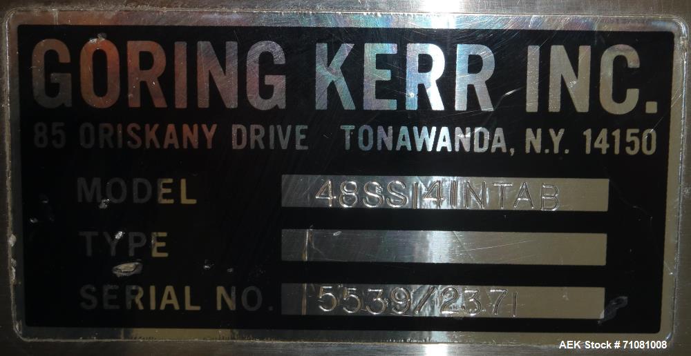 Used- Goring Kerr Model DSP 1 Metal Detector