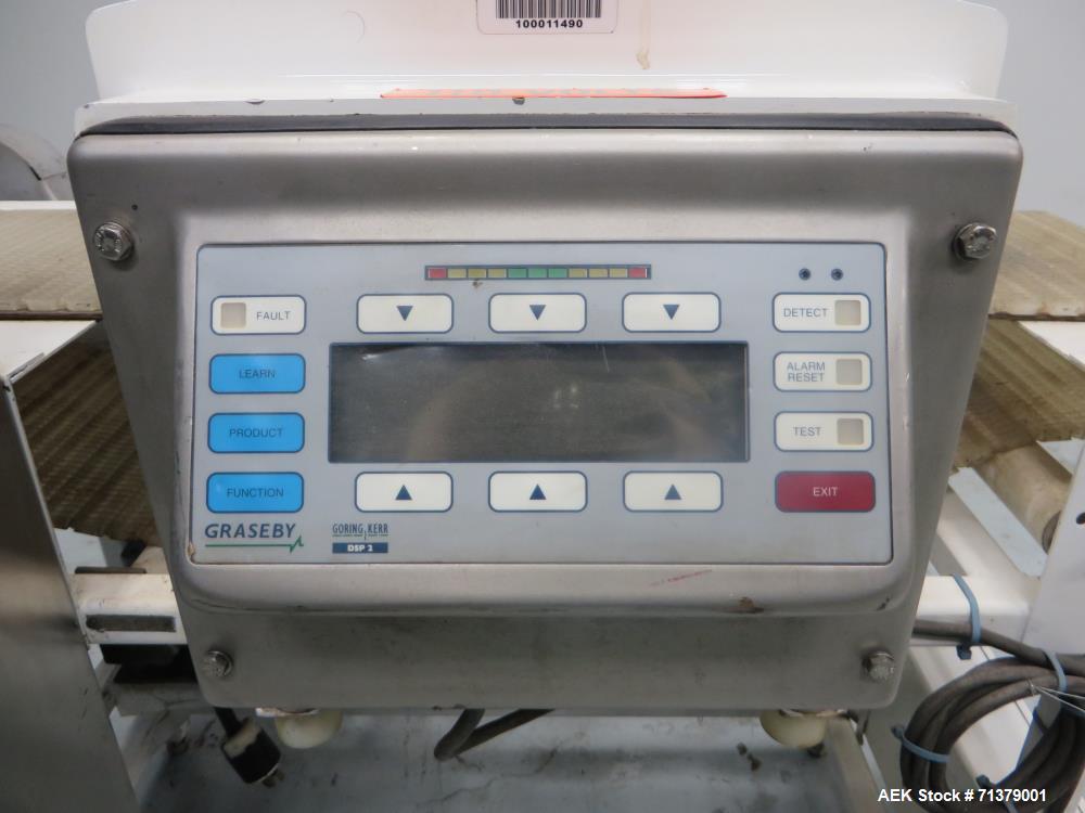 Used Goring Kerr Model DSP2 Conveyor Mounted Metal Detector