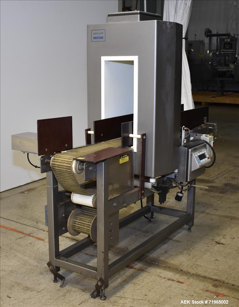 Used Goring Kerr Model DSP3 Bulk Bag Metal Detector.