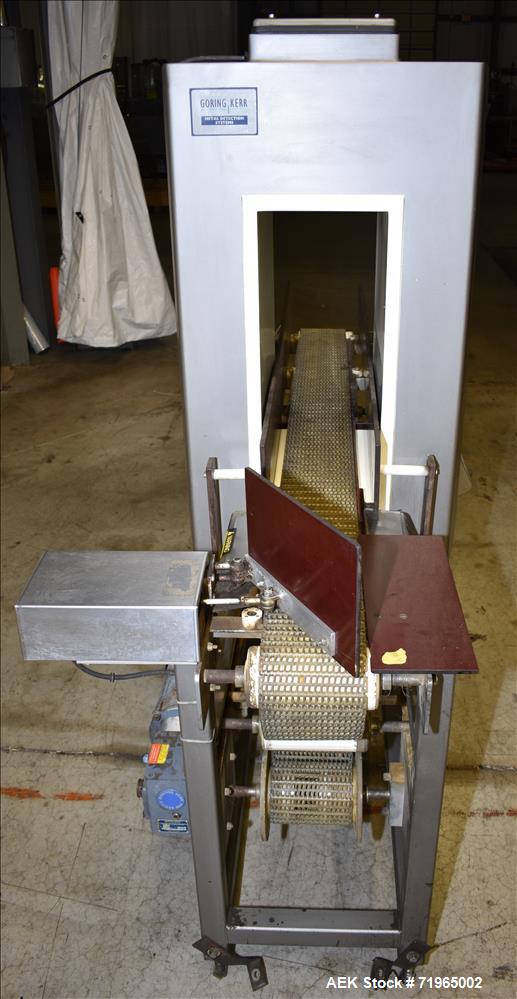 Used Goring Kerr Model DSP3 Bulk Bag Metal Detector.
