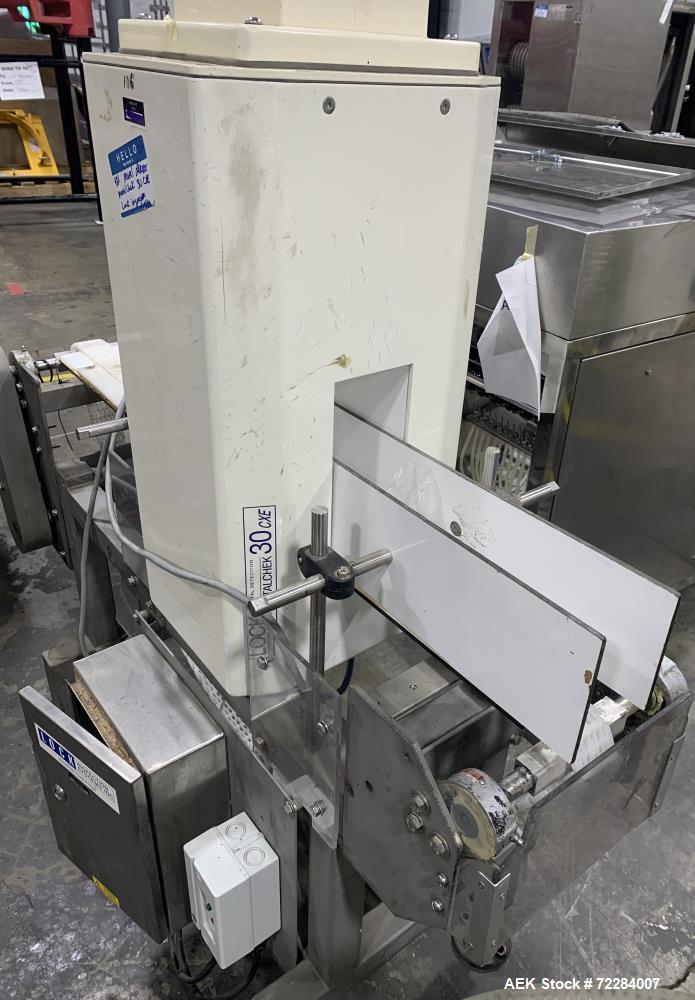 Used- Lock Inspection Systems Conveyor Mounted Metal Detector