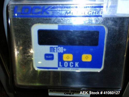 Used Lock Inspection Systems Metal Detector, type MET 30+ Prharmaceutical IP66.