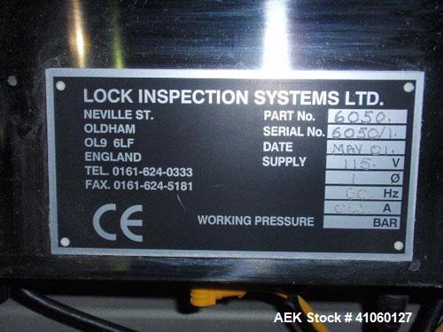 Used Lock Inspection Systems Metal Detector, type MET 30+ Prharmaceutical IP66.
