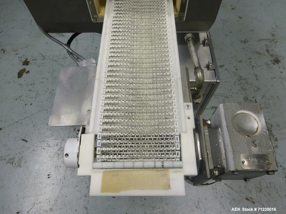 Used Lock Inspection Systems Model Met 30+ Metal Detector. Aperture size . Conveyor size.